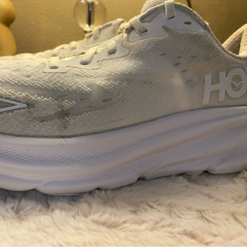 Hoka White Athletic Shoes